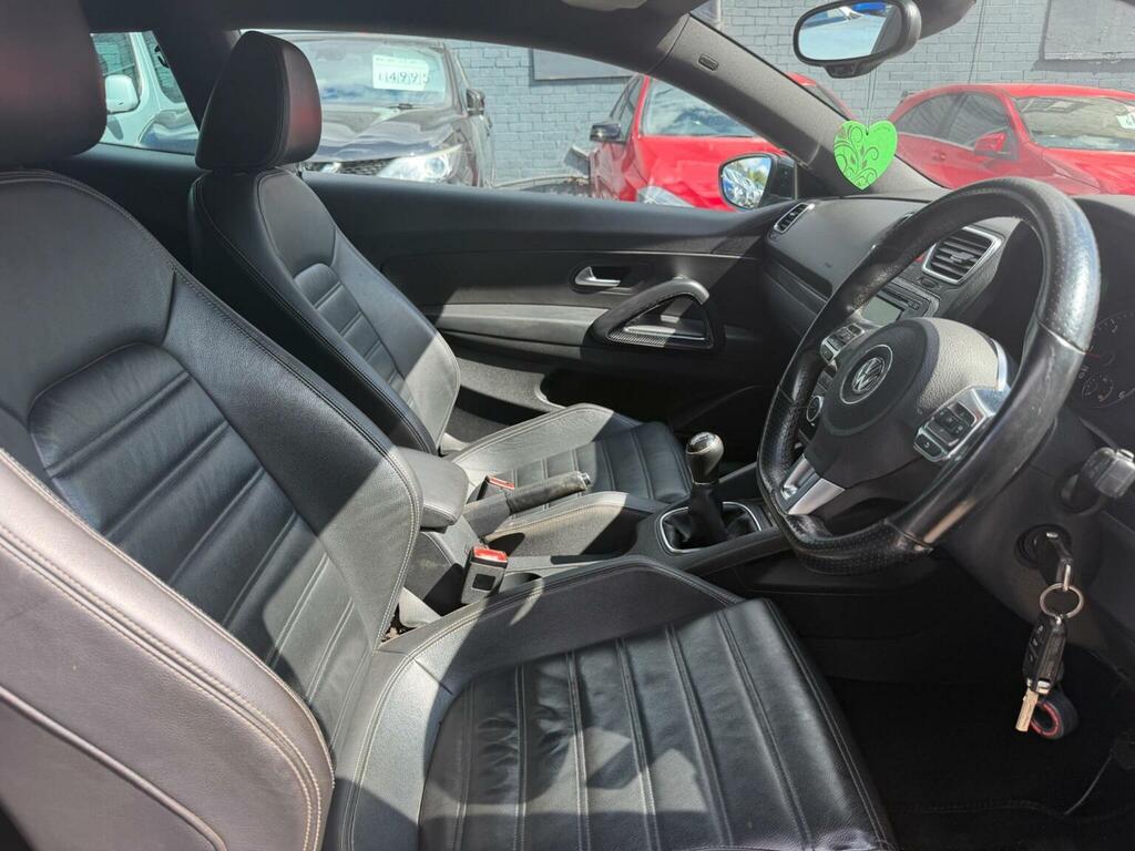 Volkswagen Scirocco 2.0 Tdi R-line Euro 5 Leather, Nav Black #10
