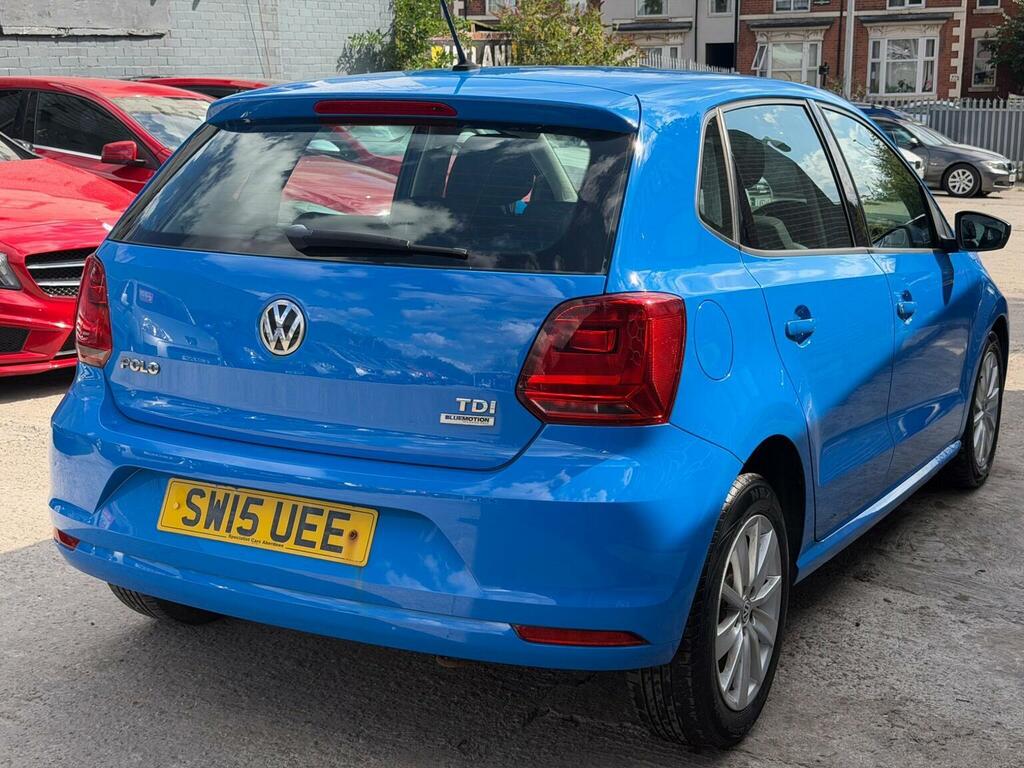 Volkswagen Polo 1.4 Tdi Bluemotion Tech Se Euro 6 Ss Blue #4