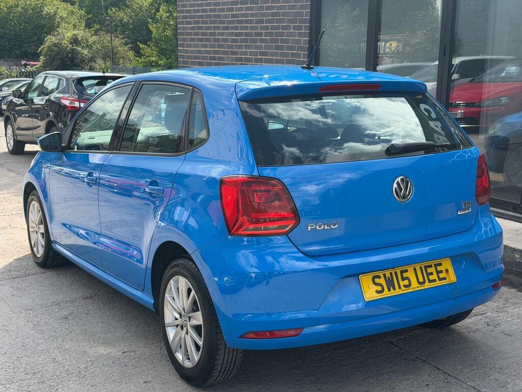 Volkswagen Polo 1.4 Tdi Bluemotion Tech Se Euro 6 Ss Blue #6