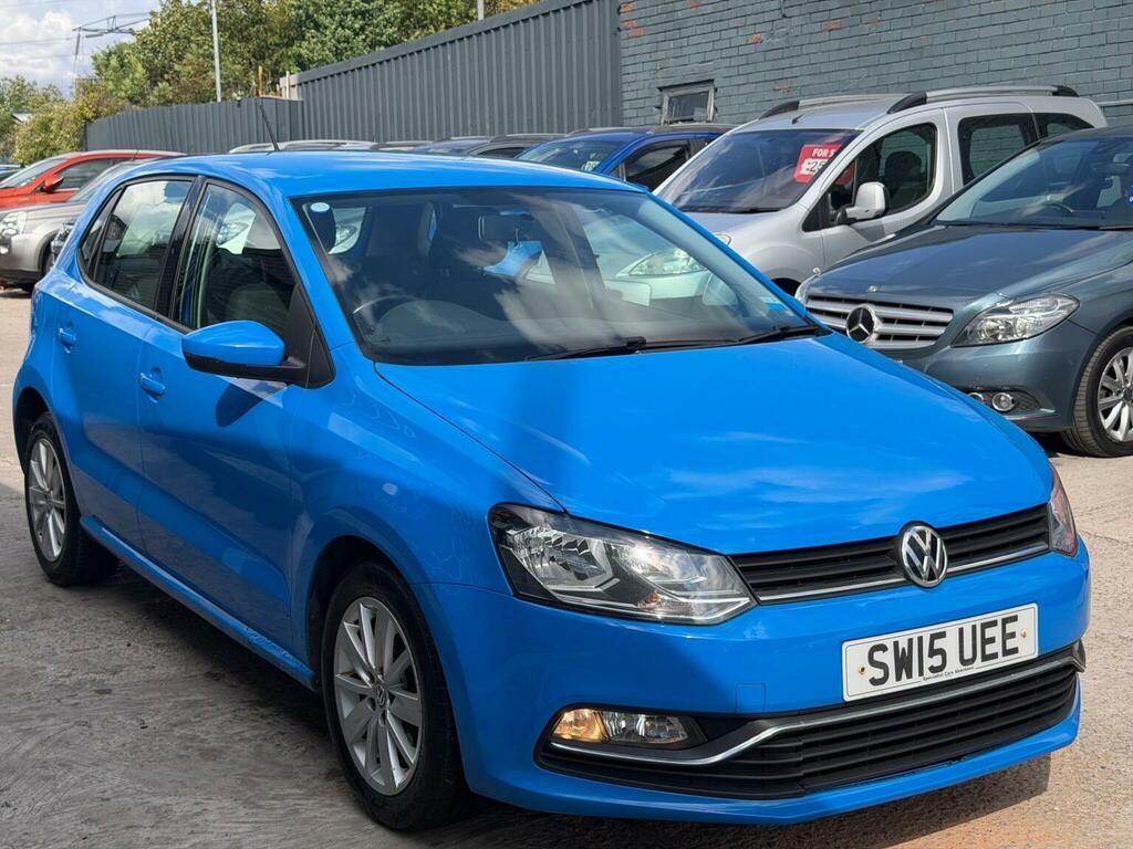Volkswagen Polo 1.4 Tdi Bluemotion Tech Se Euro 6 Ss Blue #3