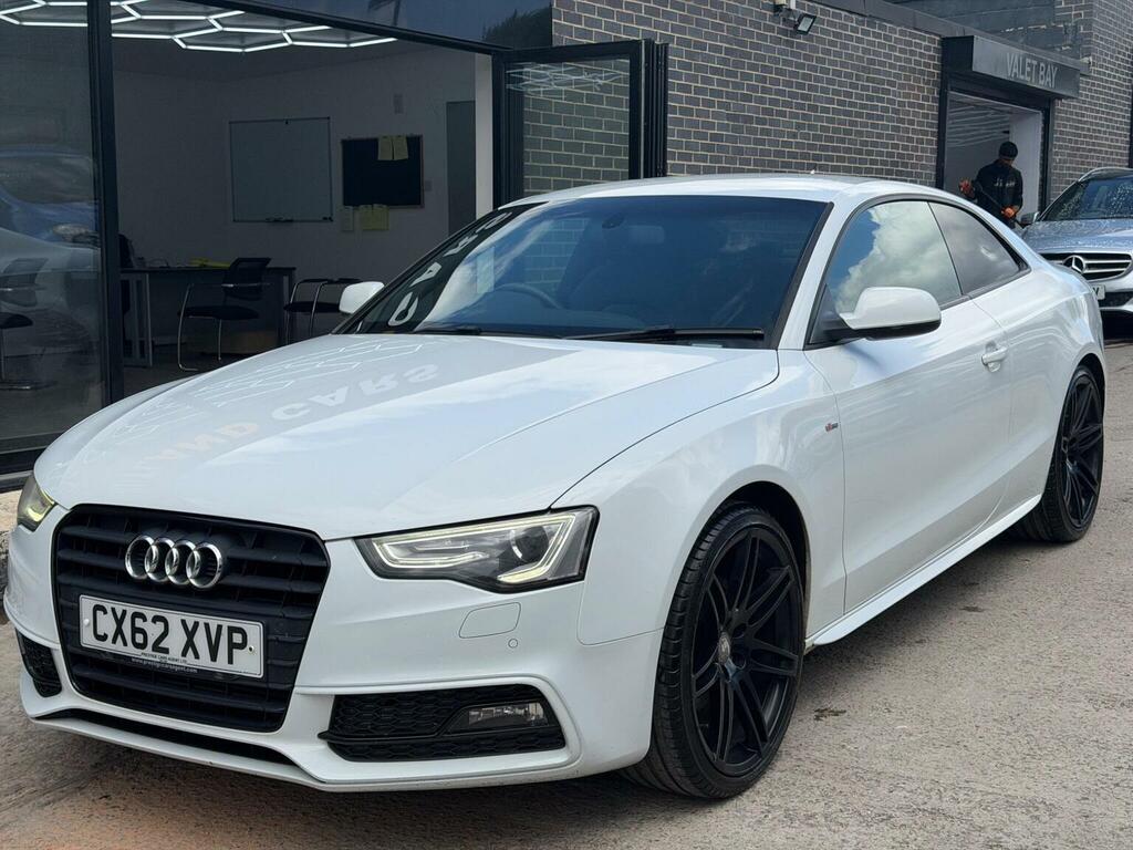 Audi A5 2.0 Tdi S Line Euro 5 Ss White