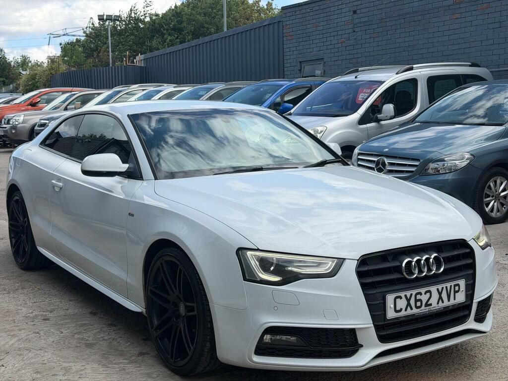 Audi A5 2.0 Tdi S Line Euro 5 Ss White #3