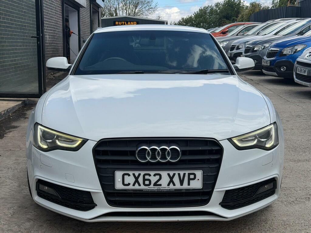 Audi A5 2.0 Tdi S Line Euro 5 Ss White #2