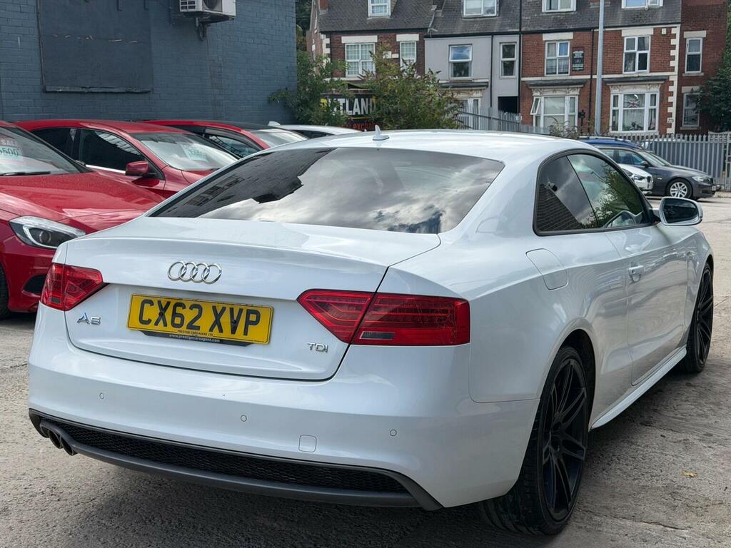 Audi A5 2.0 Tdi S Line Euro 5 Ss White #4