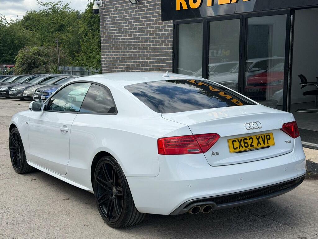 Audi A5 2.0 Tdi S Line Euro 5 Ss White #6