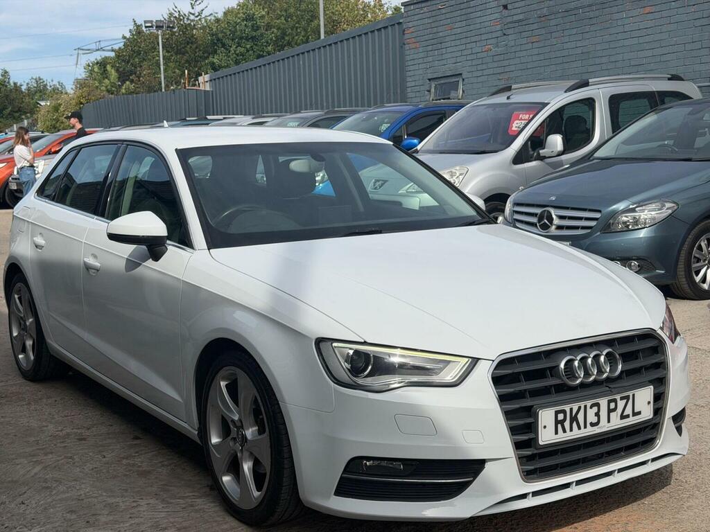 Audi A3 2.0 Tdi Sport Sportback Euro 5 Ss White #3