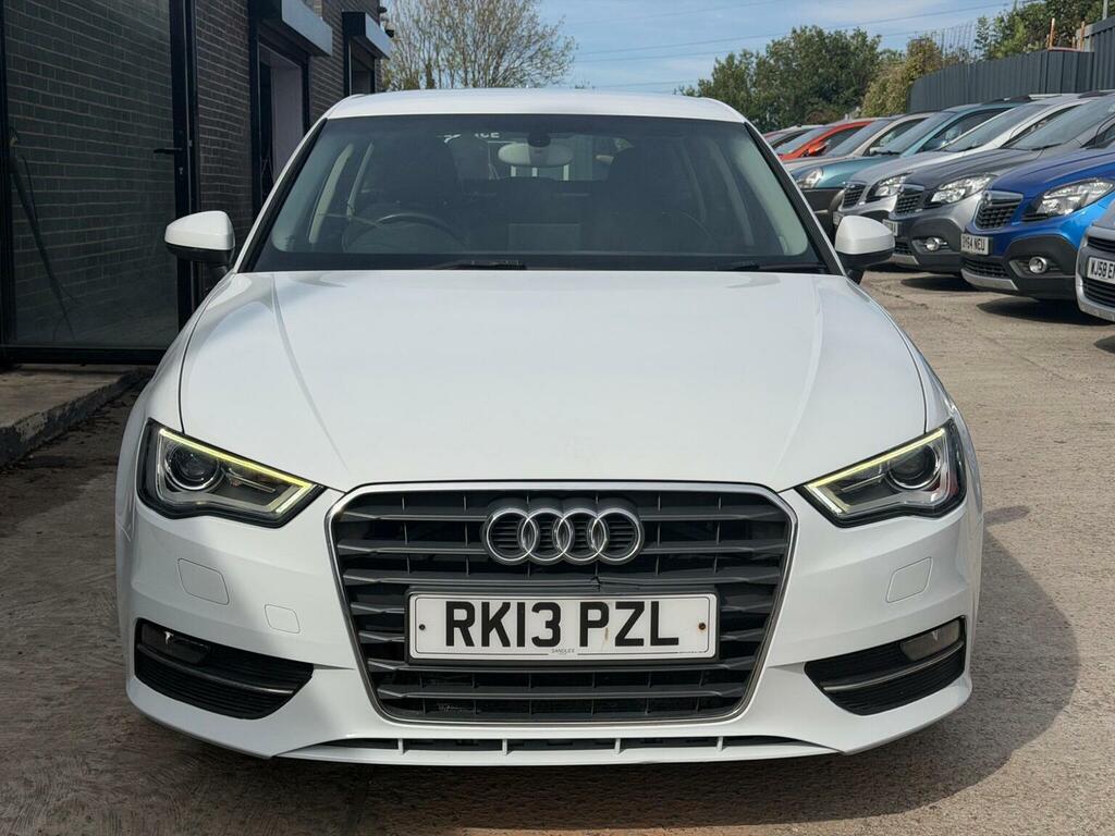 Audi A3 2.0 Tdi Sport Sportback Euro 5 Ss White #2