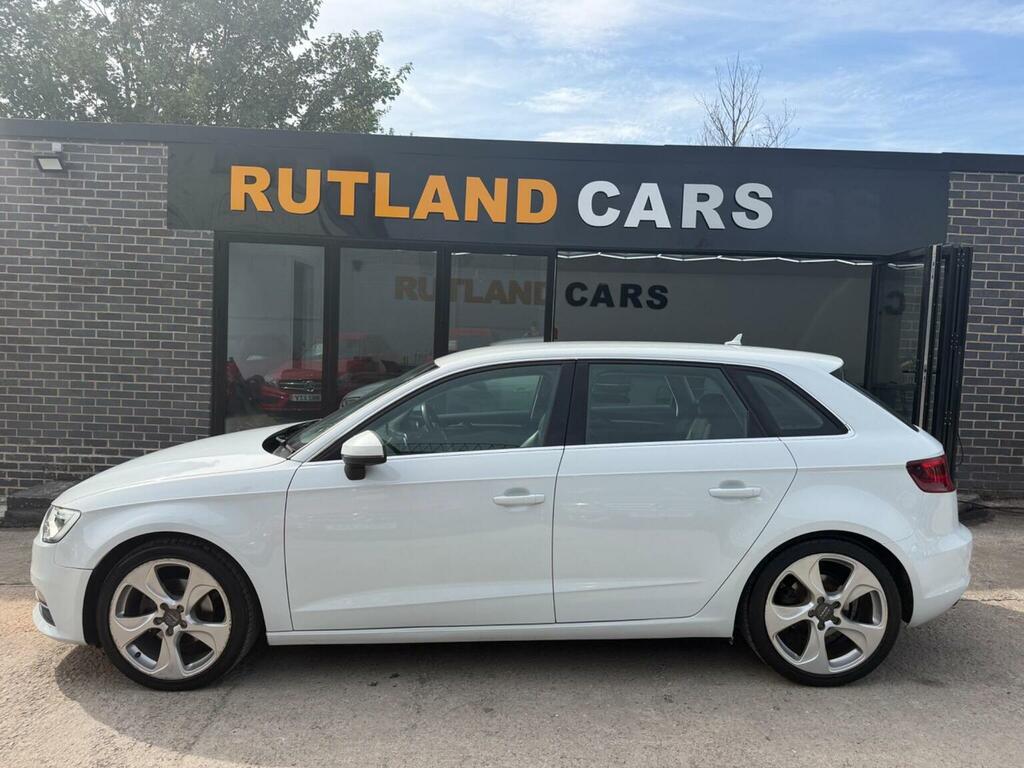 Audi A3 2.0 Tdi Sport Sportback Euro 5 Ss White #6