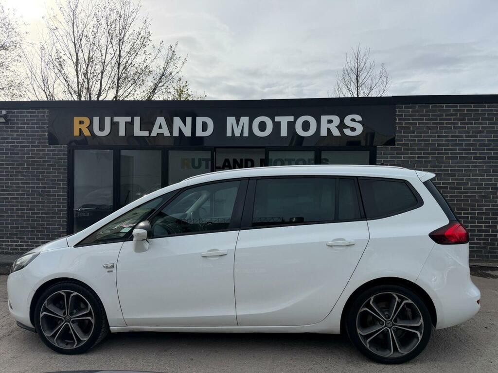 Vauxhall Zafira Tourer Sri White #7