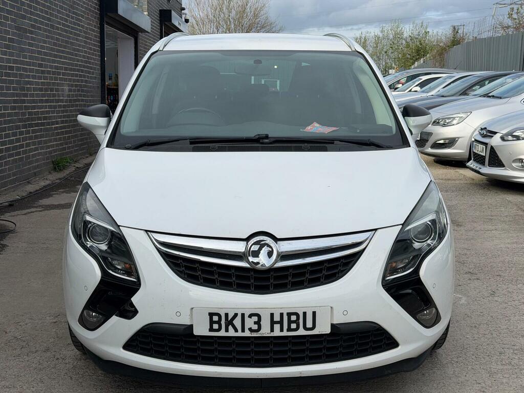 Vauxhall Zafira Tourer 2.0 Cdti Sri Euro 5 White #2
