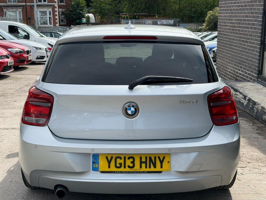 BMW 1 Series 1.6 116D Ed Efficientdynamics Euro 5 Ss Silver #5