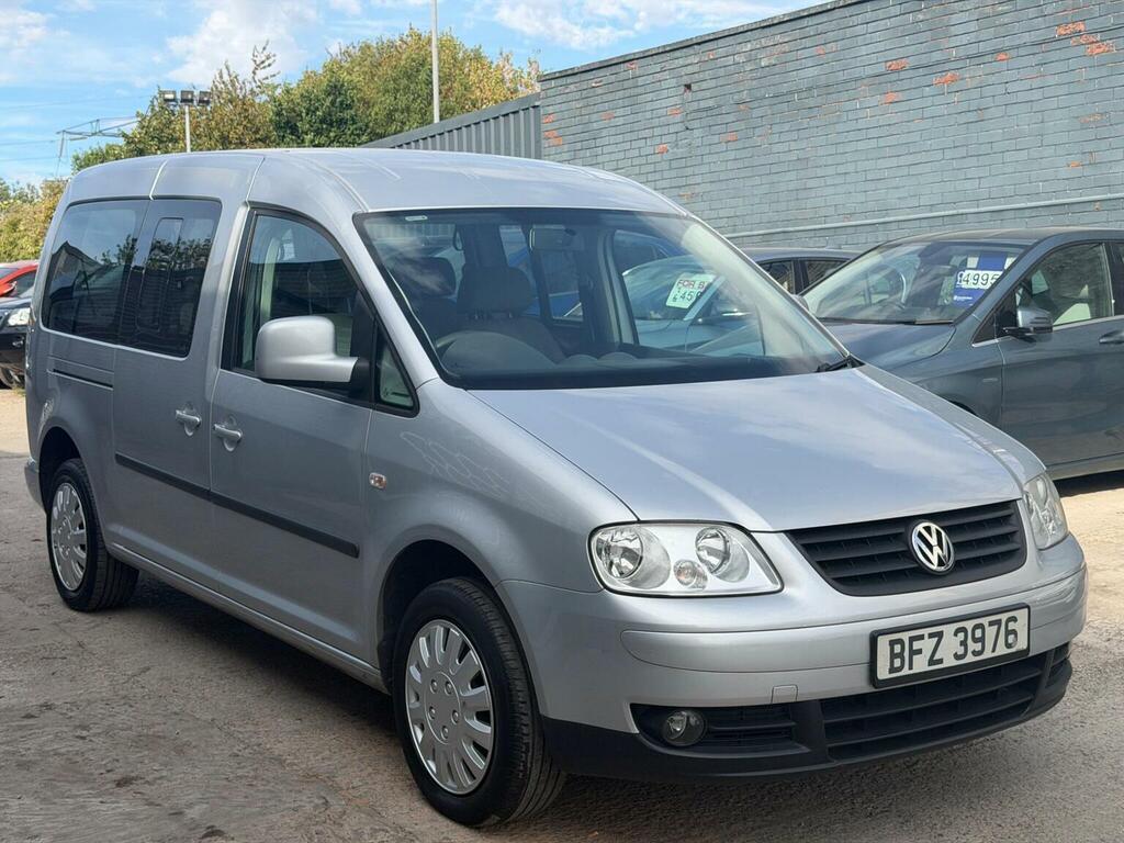 Volkswagen Caddy Maxi Life 1.9 Tdi Pure Drive Euro 4 Silver #3
