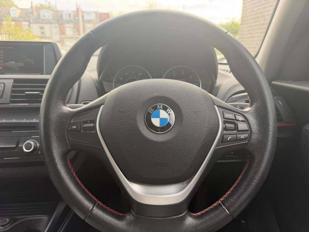BMW 1 Series 1.6 116I Sport Hatchback Euro 6 White #30