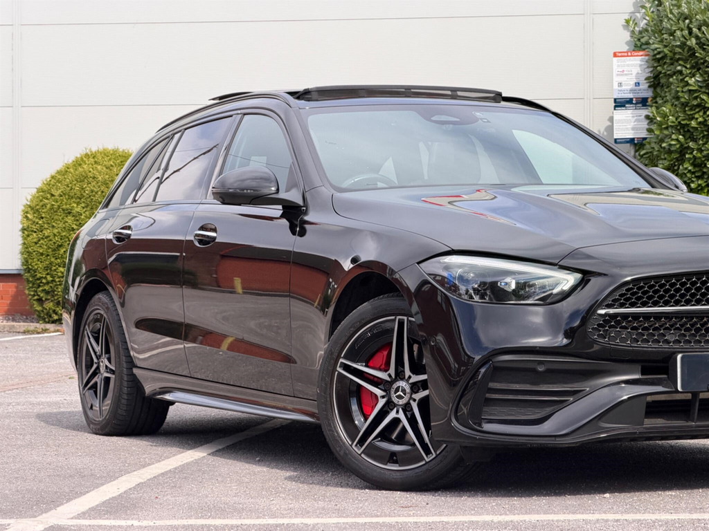 Mercedes-Benz C Class 1.5 C200h Mhev Amg Line Estate Hybrid G Black #9