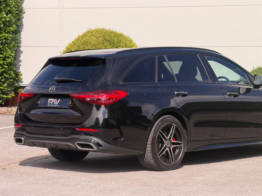 Mercedes-Benz C Class 1.5 C200h Mhev Amg Line Estate Hybrid G Black #35