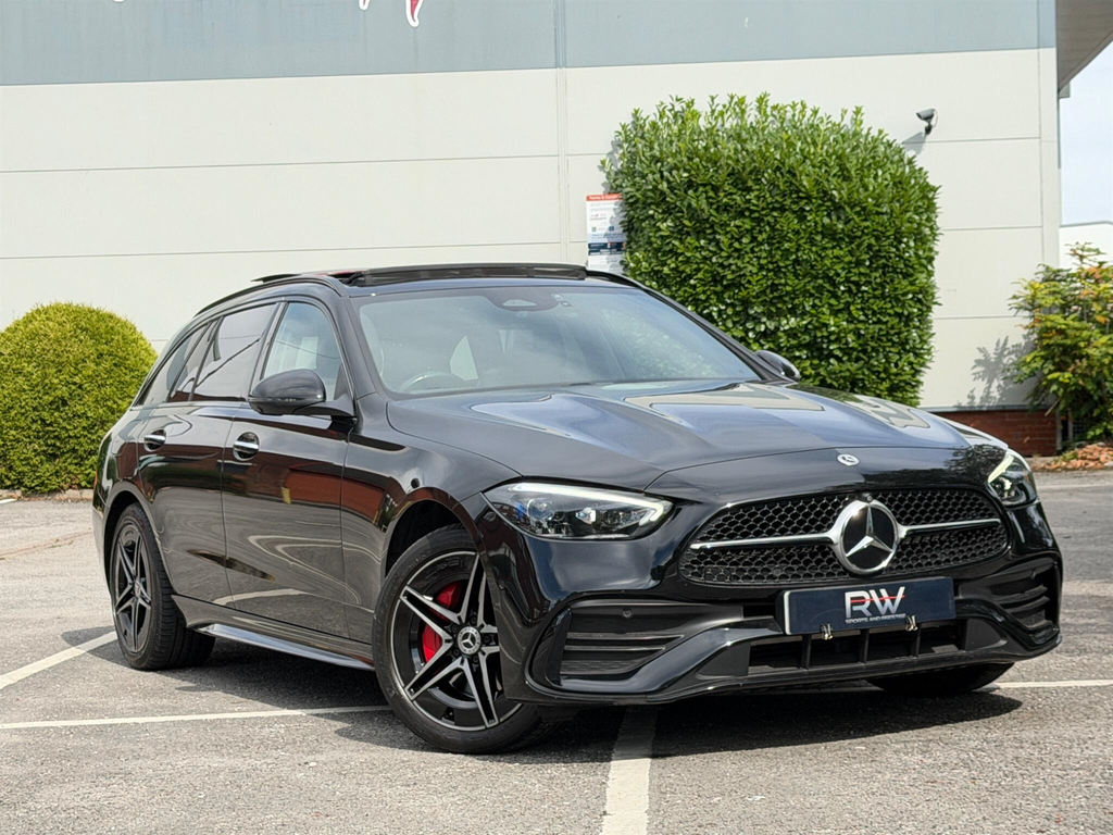 Mercedes-Benz C Class 2.0 C300e 25.4Kwh Amg Line Premium Plus Estate 5 Black