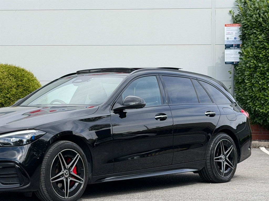 Mercedes-Benz C Class 1.5 C200h Mhev Amg Line Estate Hybrid G Black #18