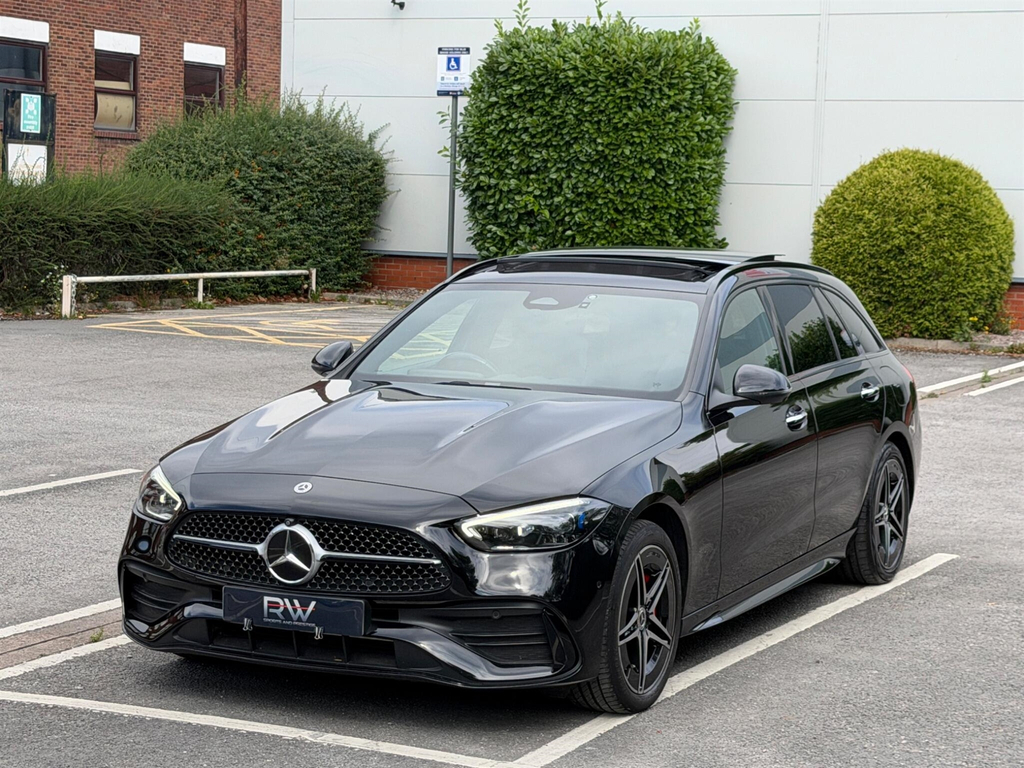 Mercedes-Benz C Class 1.5 C200h Mhev Amg Line Estate Hybrid G Black #11