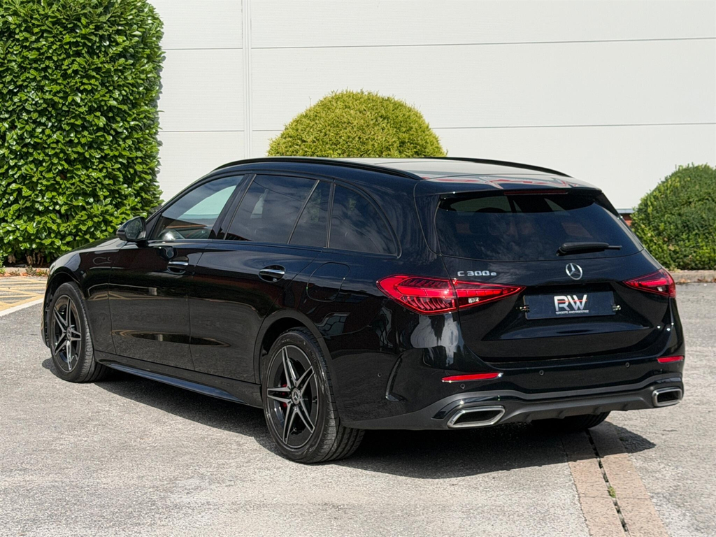 Mercedes-Benz C Class 1.5 C200h Mhev Amg Line Estate Hybrid G Black #48