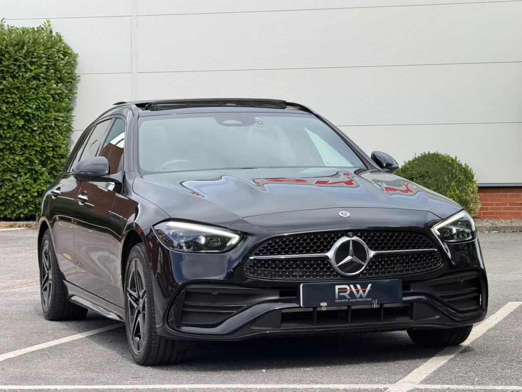 Mercedes-Benz C Class 1.5 C200h Mhev Amg Line Estate Hybrid G Black #14