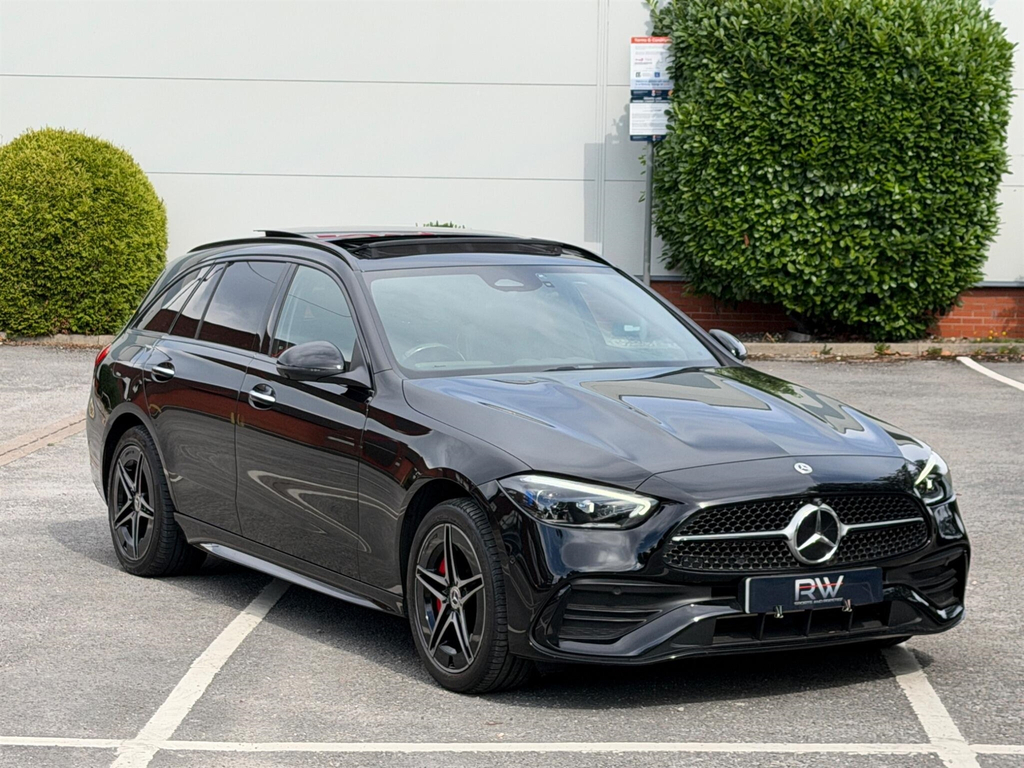 Mercedes-Benz C Class 2.0 C300e 25.4Kwh Amg Line Premium Plus Estate 5 Black #6