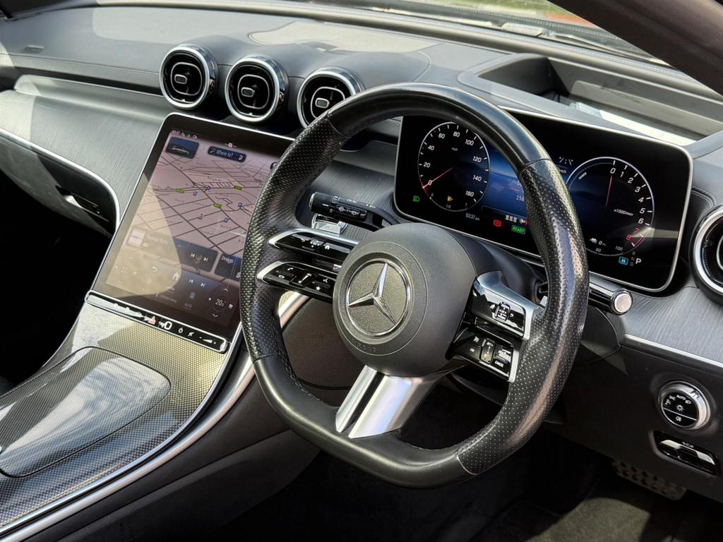 Mercedes-Benz C Class 1.5 C200h Mhev Amg Line Estate Hybrid G Black #51
