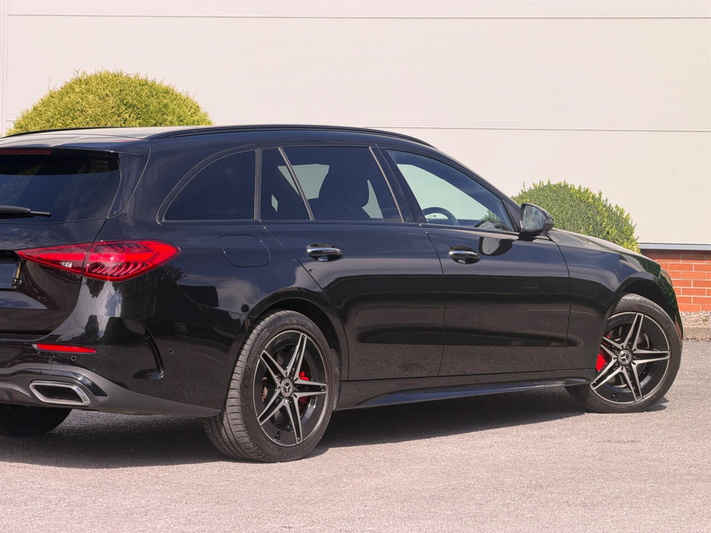 Mercedes-Benz C Class 1.5 C200h Mhev Amg Line Estate Hybrid G Black #34