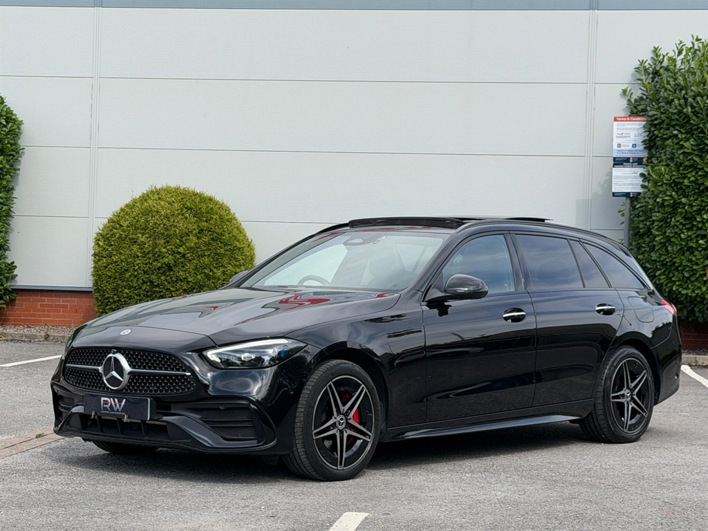 Mercedes-Benz C Class 1.5 C200h Mhev Amg Line Estate Hybrid G Black #19