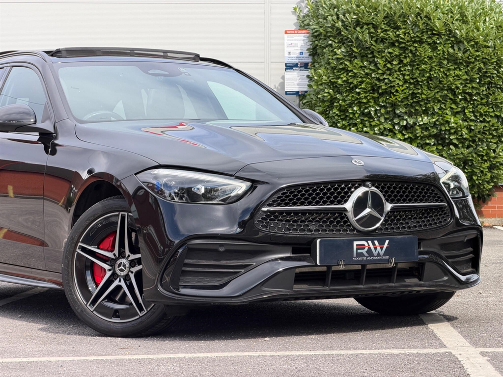 Mercedes-Benz C Class 2.0 C300e 25.4Kwh Amg Line Premium Plus Estate 5 Black #3