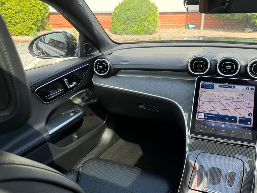 Mercedes-Benz C Class 1.5 C200h Mhev Amg Line Estate Hybrid G Black #53