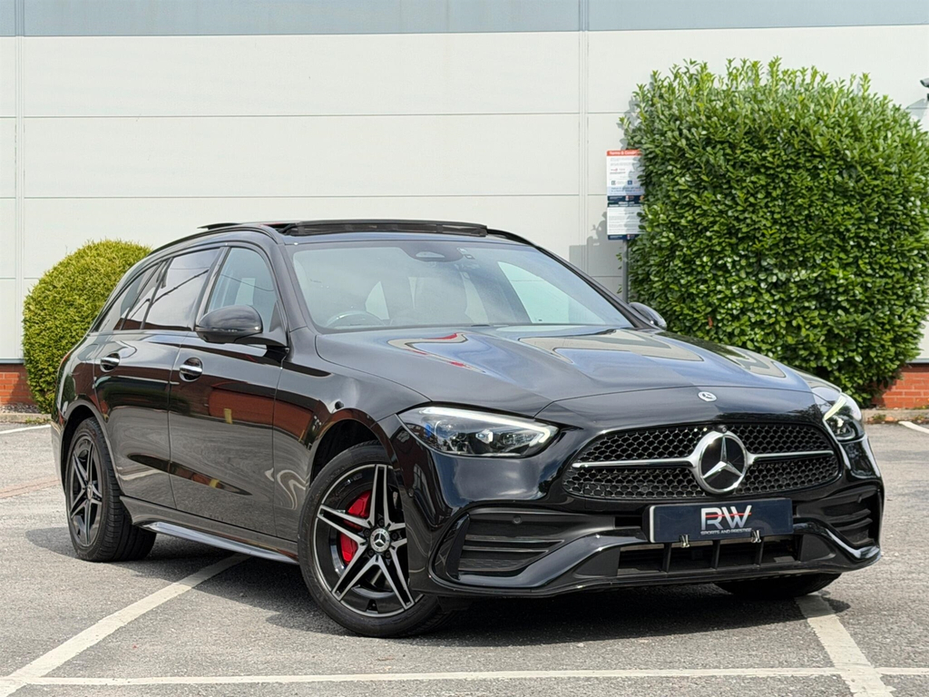 Mercedes-Benz C Class 2.0 C300e 25.4Kwh Amg Line Premium Plus Estate 5 Black #2