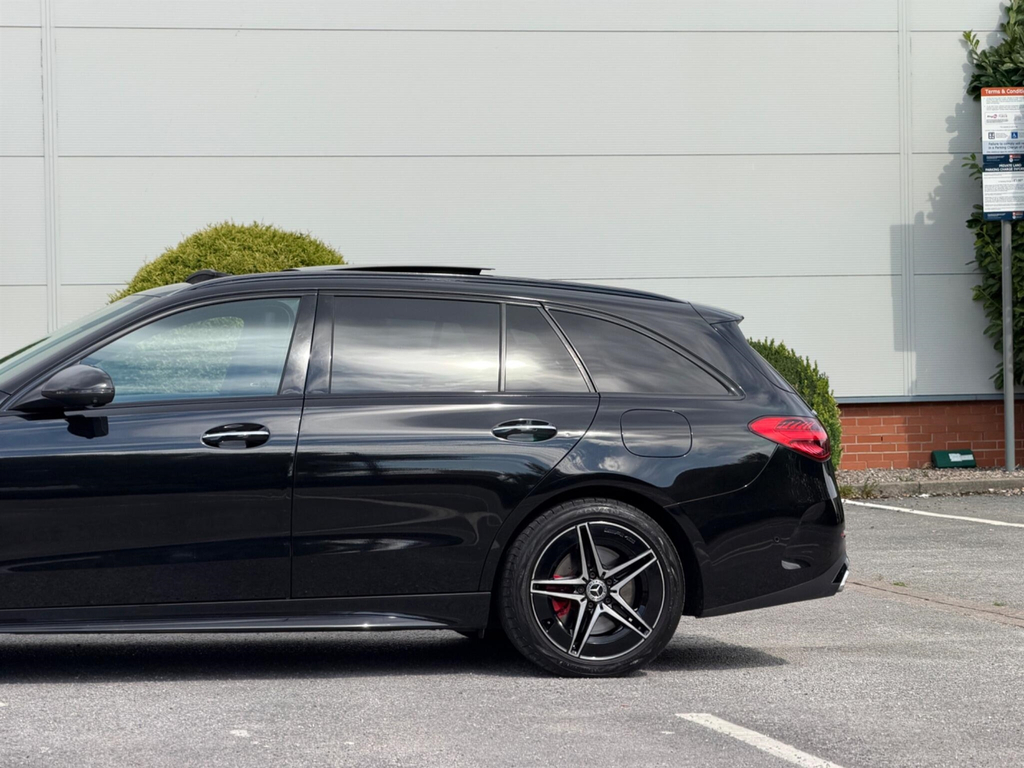 Mercedes-Benz C Class 1.5 C200h Mhev Amg Line Estate Hybrid G Black #16