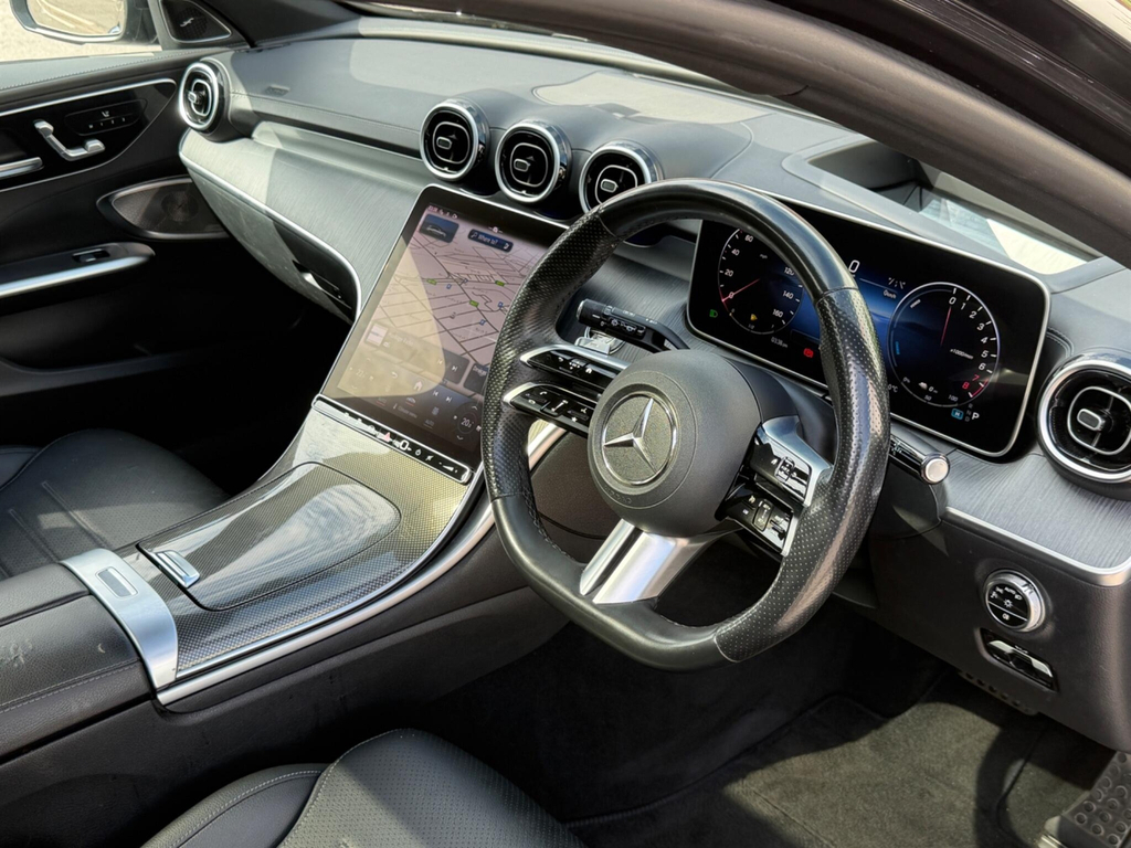 Mercedes-Benz C Class 1.5 C200h Mhev Amg Line Estate Hybrid G Black #49