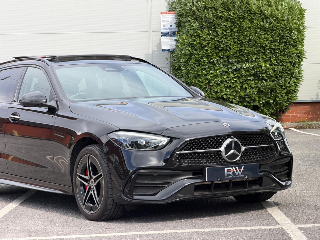 Mercedes-Benz C Class 2.0 C300e 25.4Kwh Amg Line Premium Plus Estate 5 Black #5