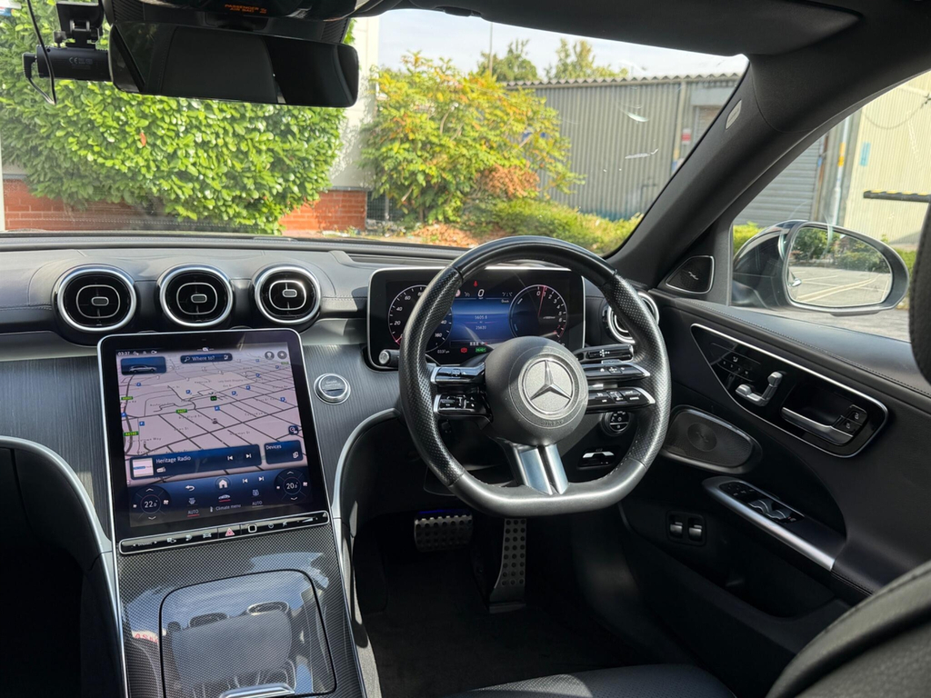 Mercedes-Benz C Class 1.5 C200h Mhev Amg Line Estate Hybrid G Black #42