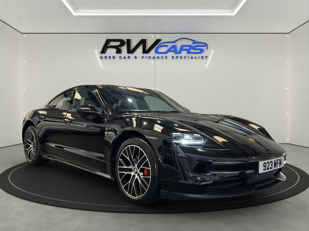 Porsche Taycan Saloon Black #6
