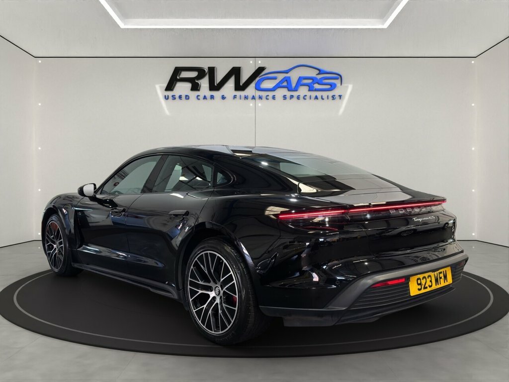 Porsche Taycan Saloon Black #2
