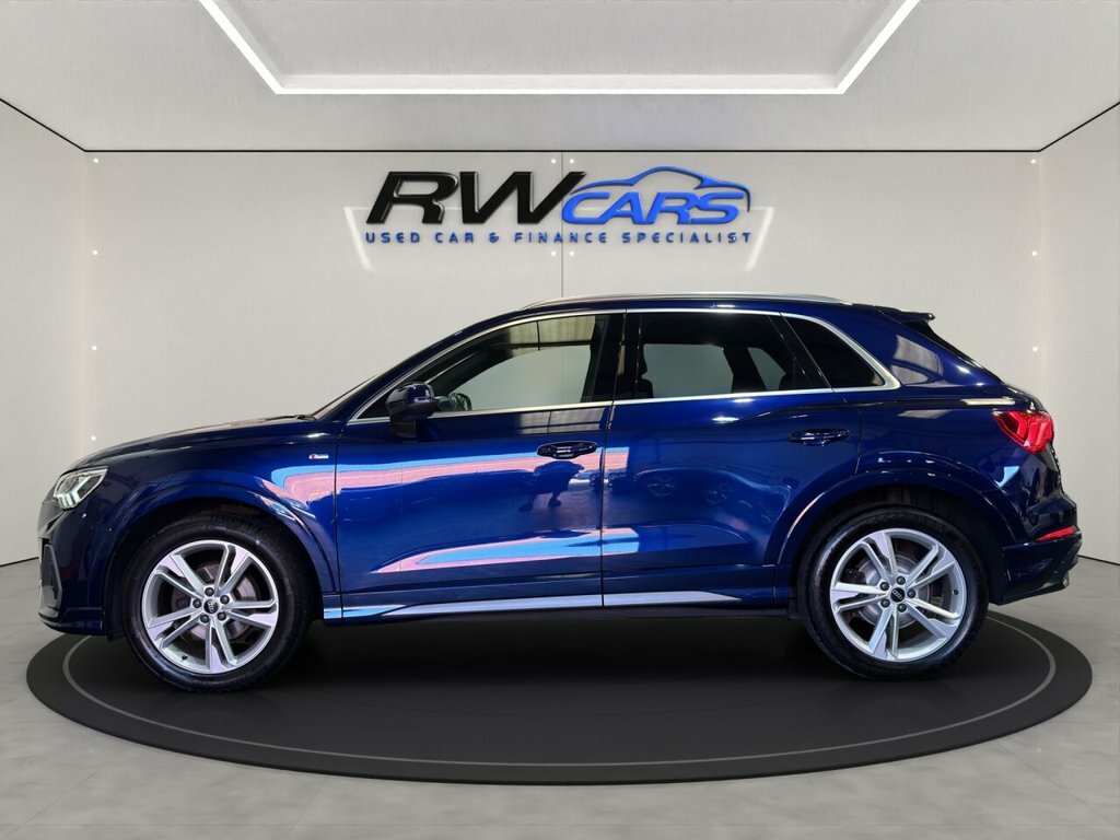 Audi Q3 1.5L S Line Blue