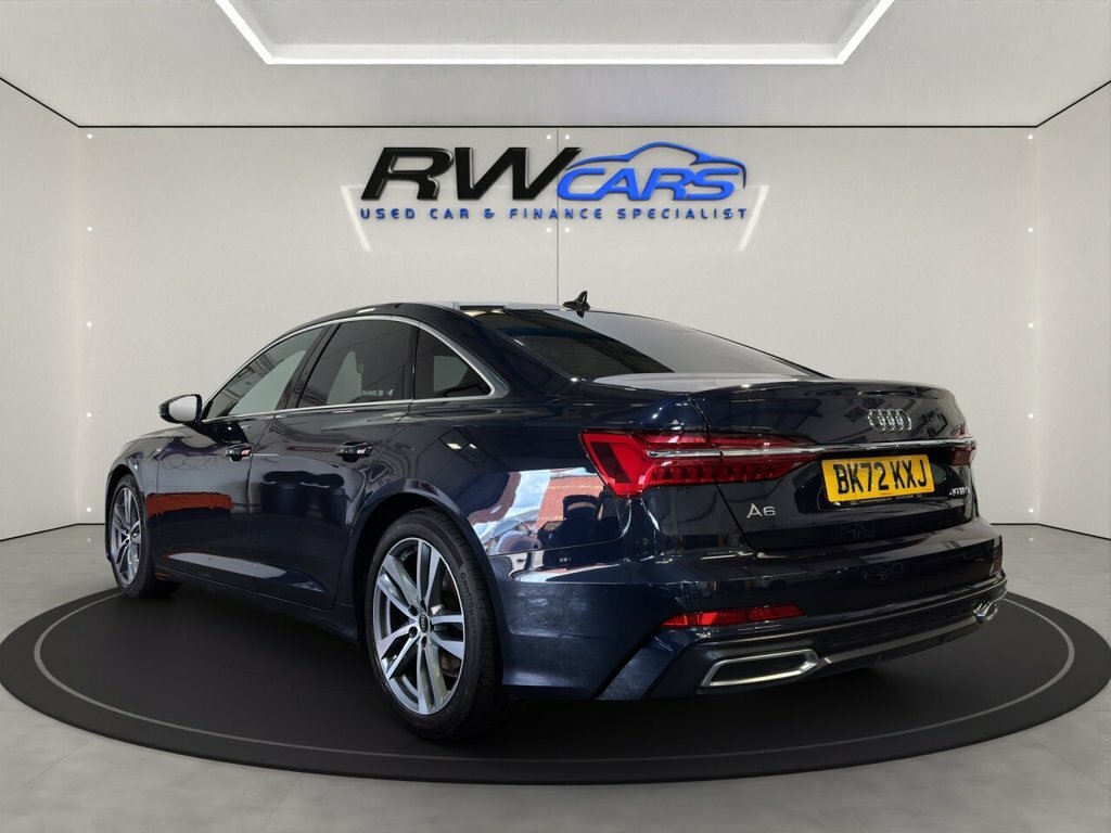 Audi A6 Saloon 2L S Line Blue #2