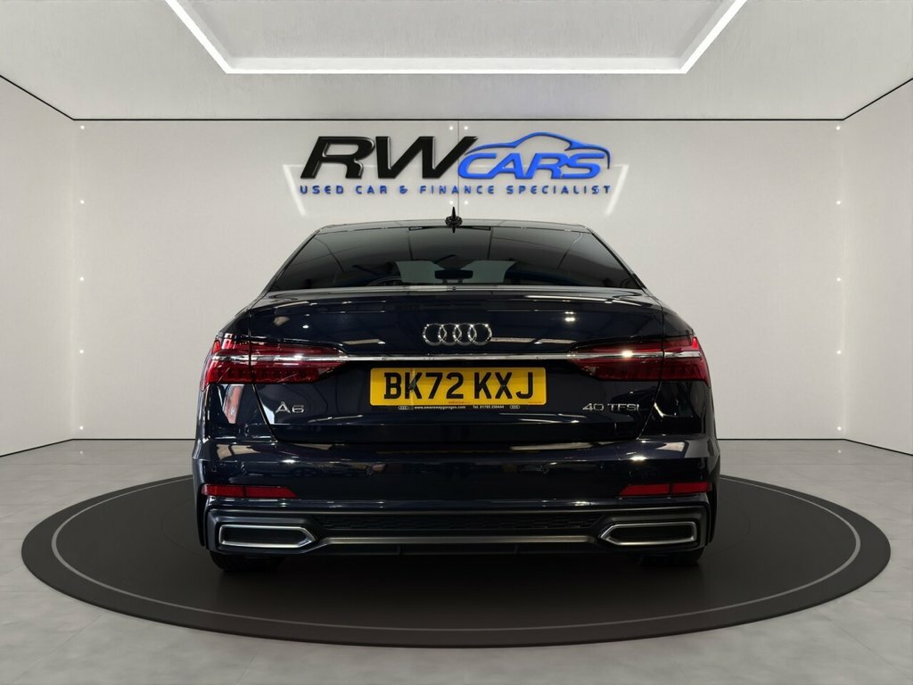Audi A6 Saloon 2L S Line Blue #3