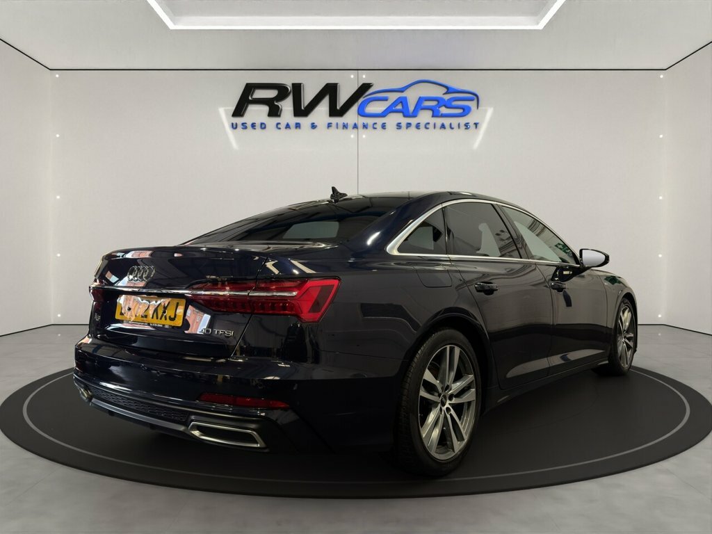 Audi A6 Saloon 2L S Line Blue #4