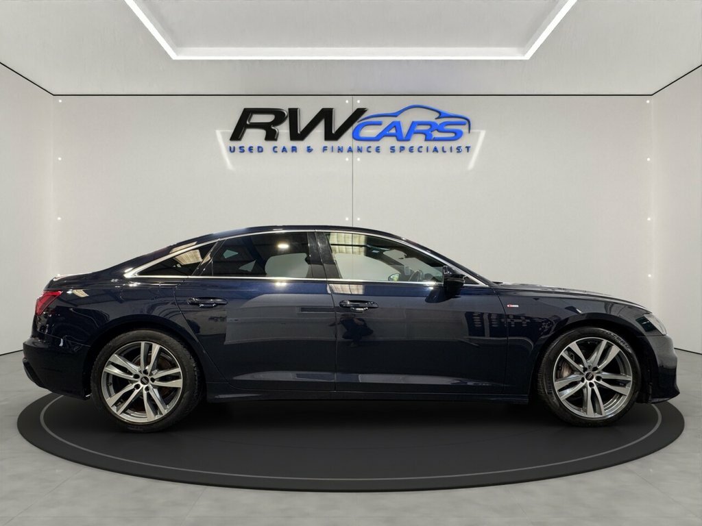 Audi A6 Saloon 2L S Line Blue #5