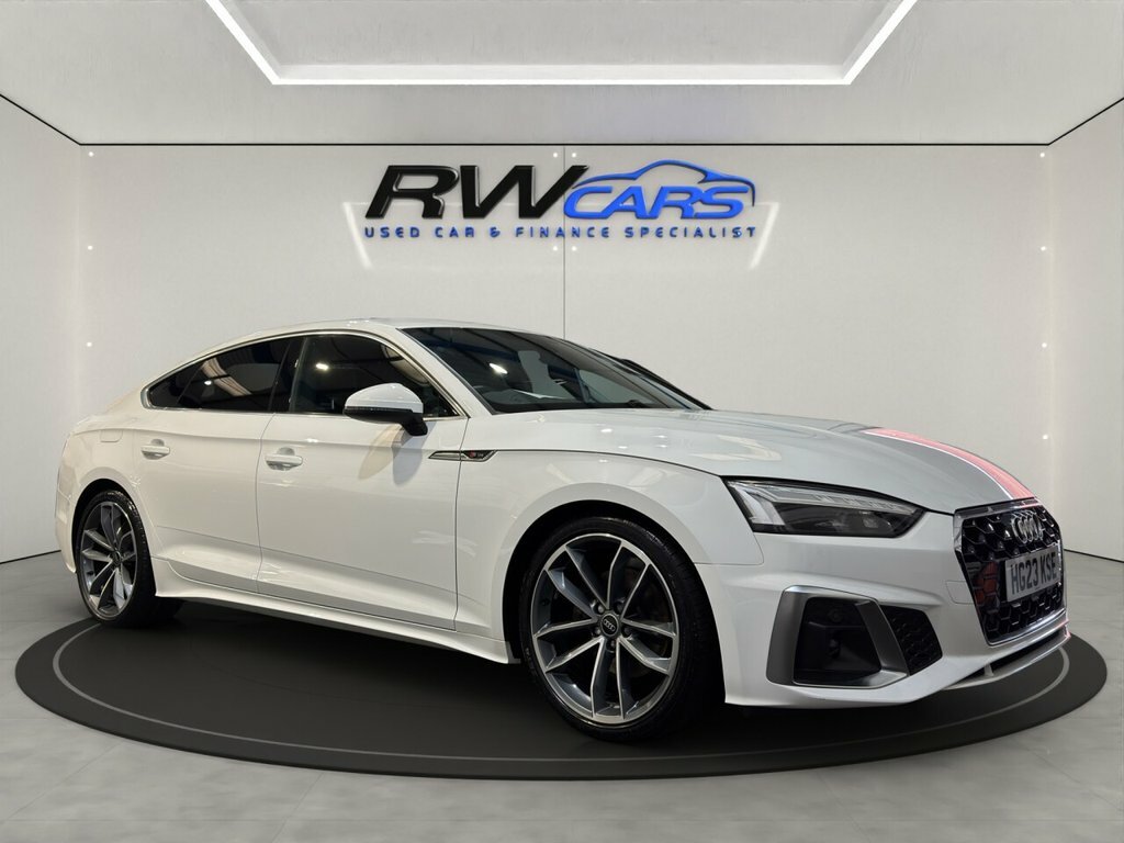 Audi A5 2L S Line White #6