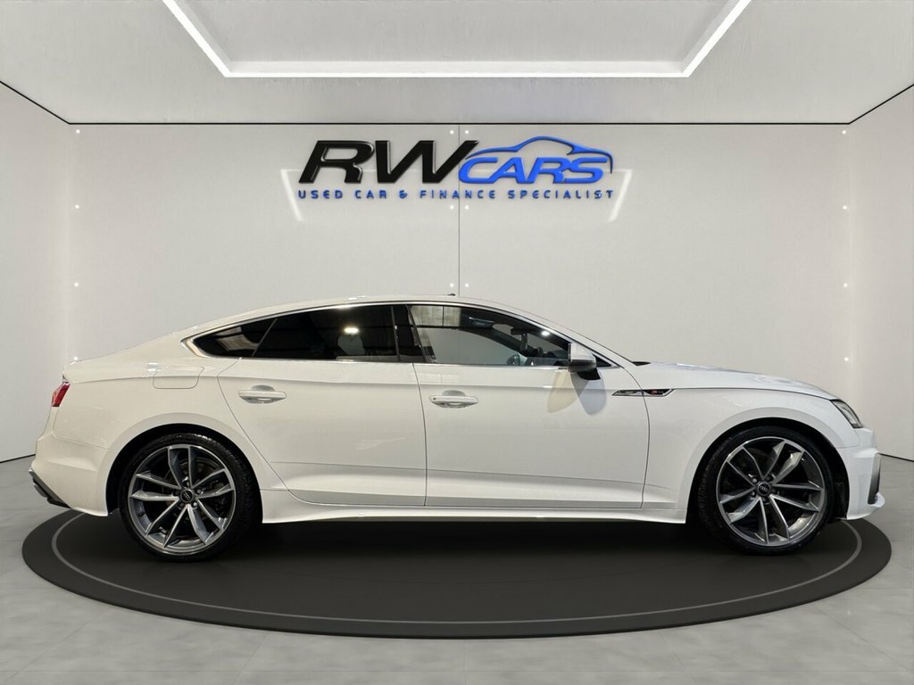 Audi A5 2L S Line White #5