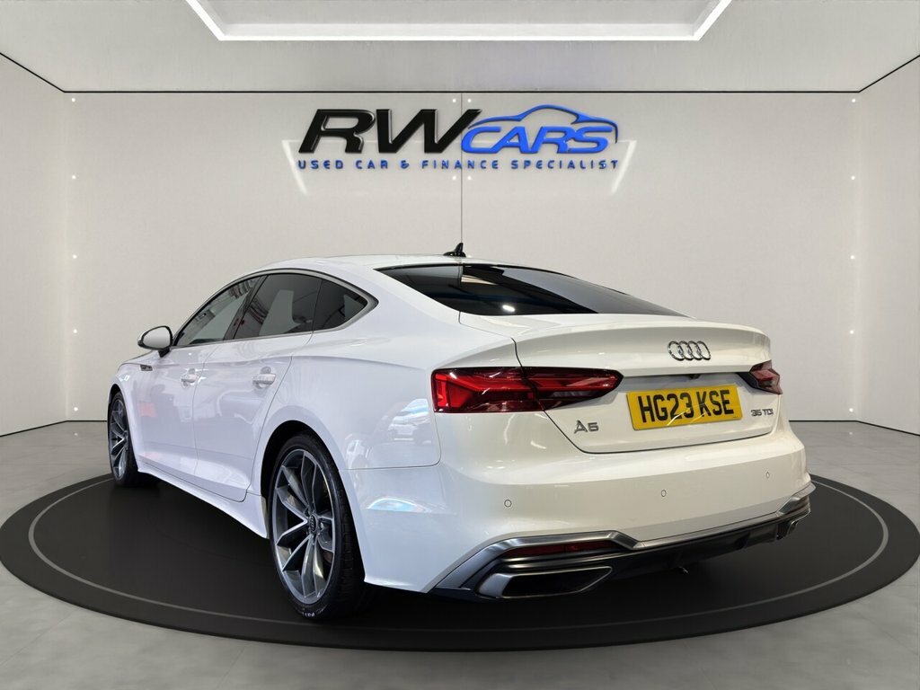 Audi A5 2L S Line White #2
