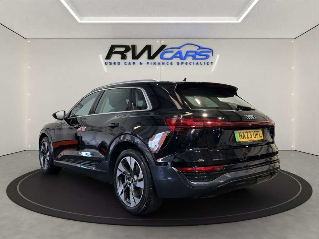 Audi Q8 e tron Suv Black #2