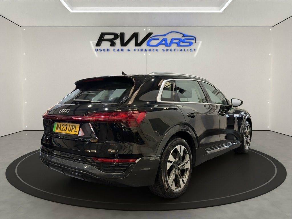 Audi Q8 e tron Suv Black #4