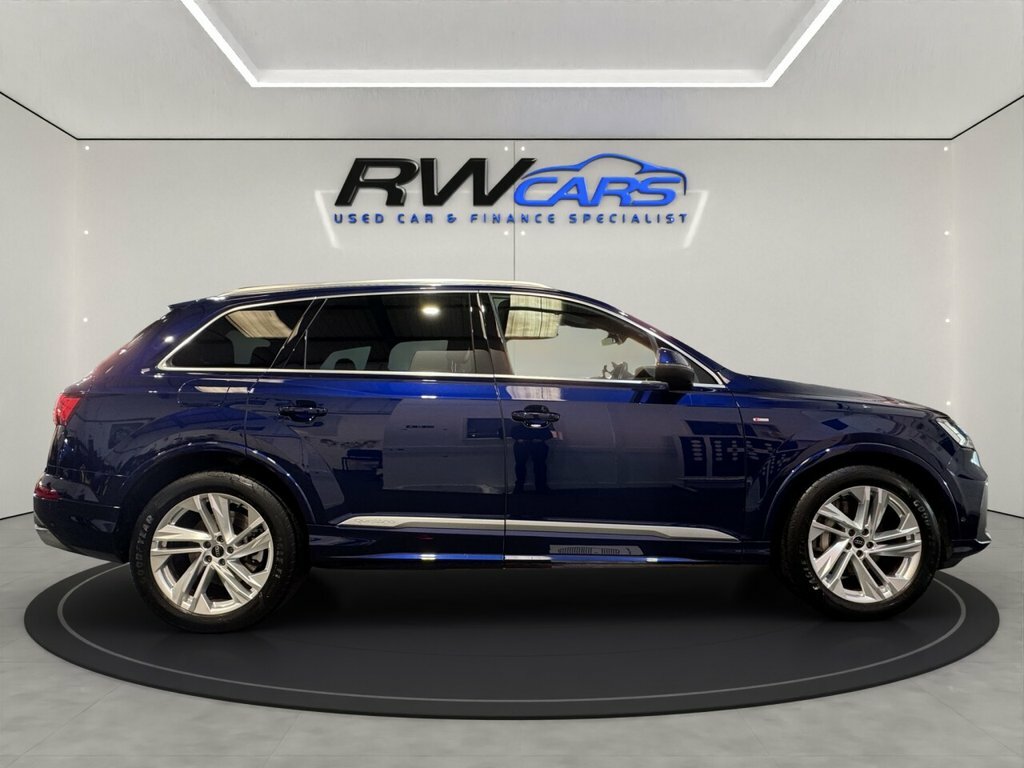 Audi Q7 3L S Line Blue #4