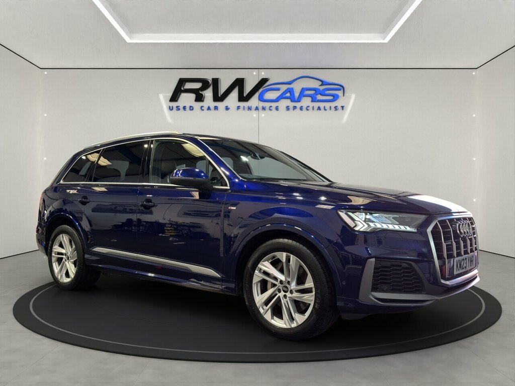 Audi Q7 3L S Line Blue #5