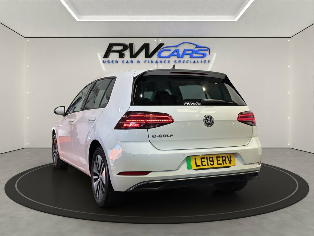 Volkswagen e-Golf Hatchback White #2